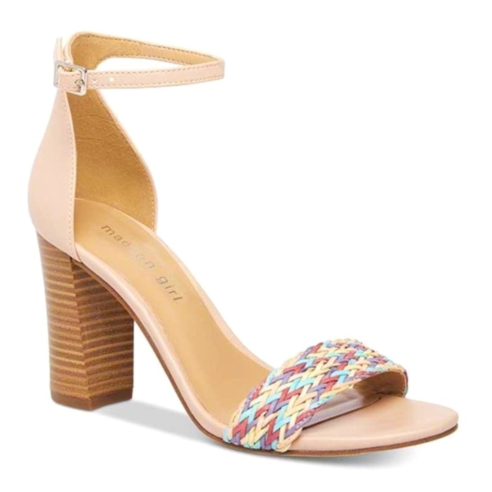 Madden Girl Blush/Print Bella Heel